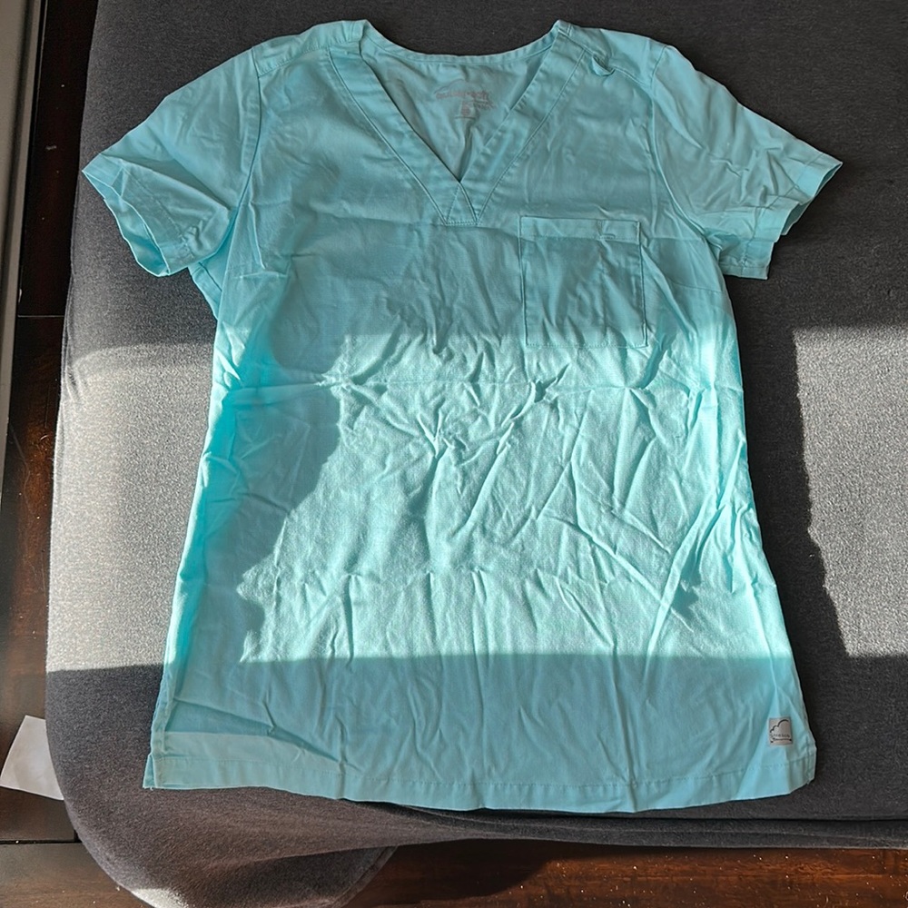 Butter Soft Scrub Set (XS) Light Blue